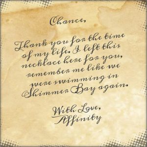 Affinities Note to Chance