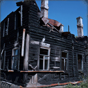 House, buildings and lives burnt to the ground