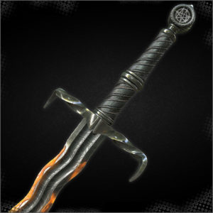 Sword forged by the Crimson Witches